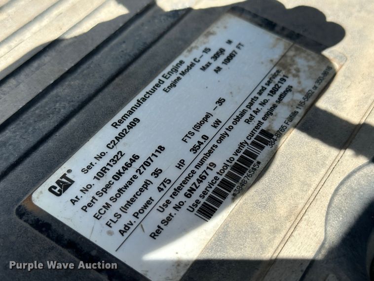 image for item NE9007 2005 Peterbilt 379  semi truck