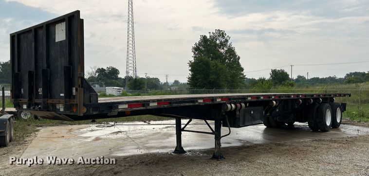 image for item OK9723 2007 Lufkin FL-II  flatbed trailer