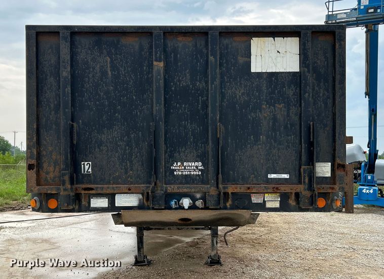 image for item OK9723 2007 Lufkin FL-II  flatbed trailer