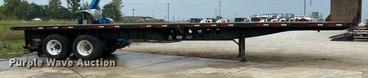 image for item OK9723 2007 Lufkin FL-II  flatbed trailer