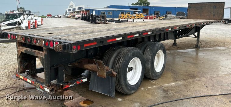 image for item OK9723 2007 Lufkin FL-II  flatbed trailer
