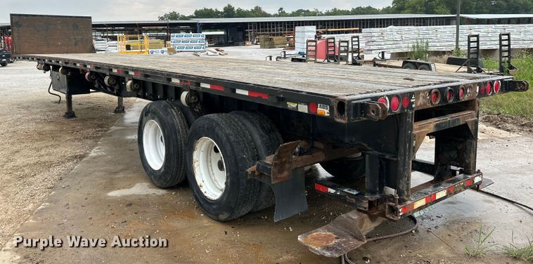 image for item OK9723 2007 Lufkin FL-II  flatbed trailer