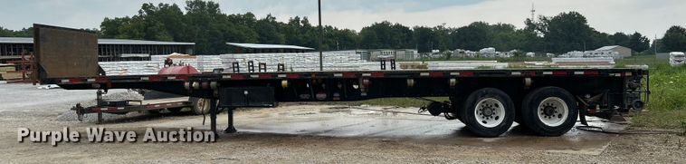 image for item OK9723 2007 Lufkin FL-II  flatbed trailer