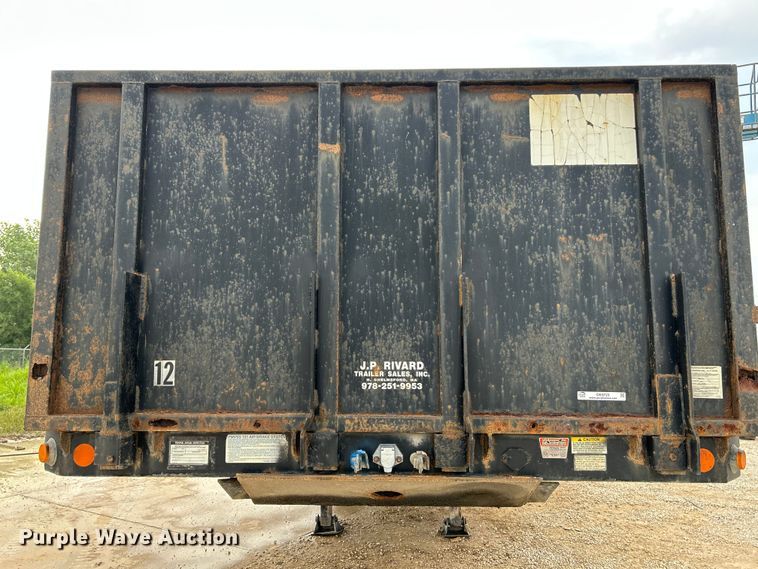 image for item OK9723 2007 Lufkin FL-II  flatbed trailer