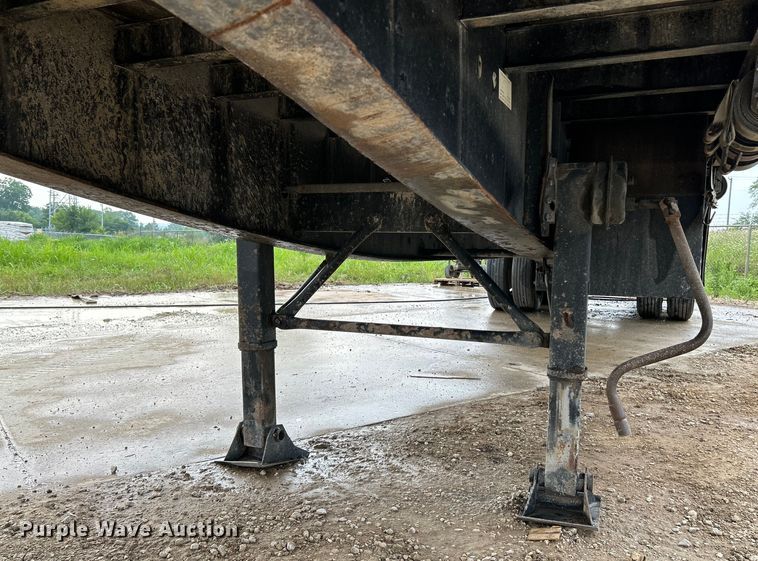 image for item OK9723 2007 Lufkin FL-II  flatbed trailer