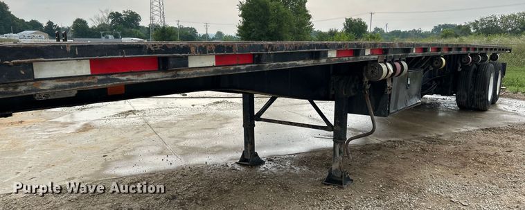 image for item OK9723 2007 Lufkin FL-II  flatbed trailer