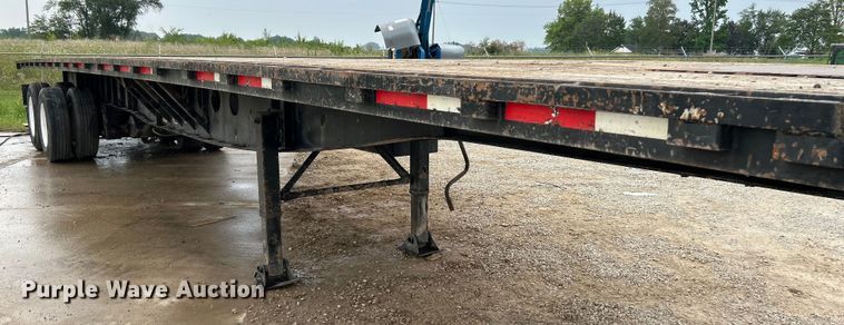 image for item OK9723 2007 Lufkin FL-II  flatbed trailer