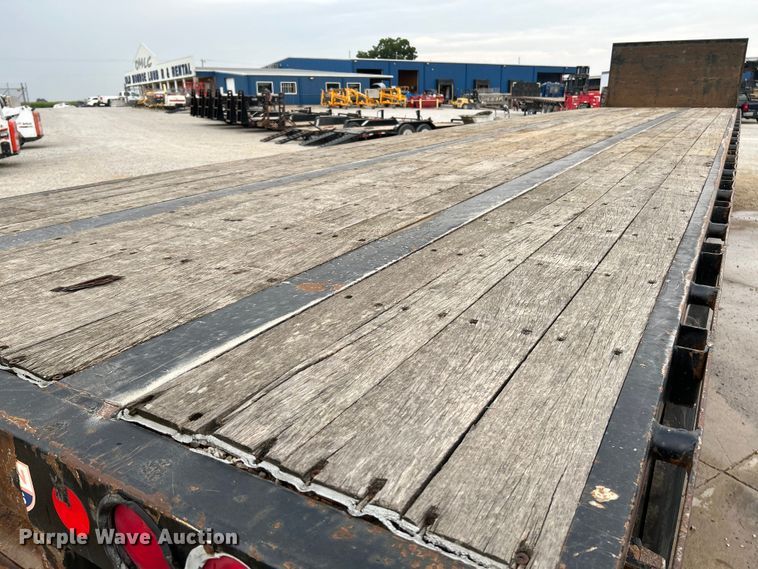 image for item OK9723 2007 Lufkin FL-II  flatbed trailer