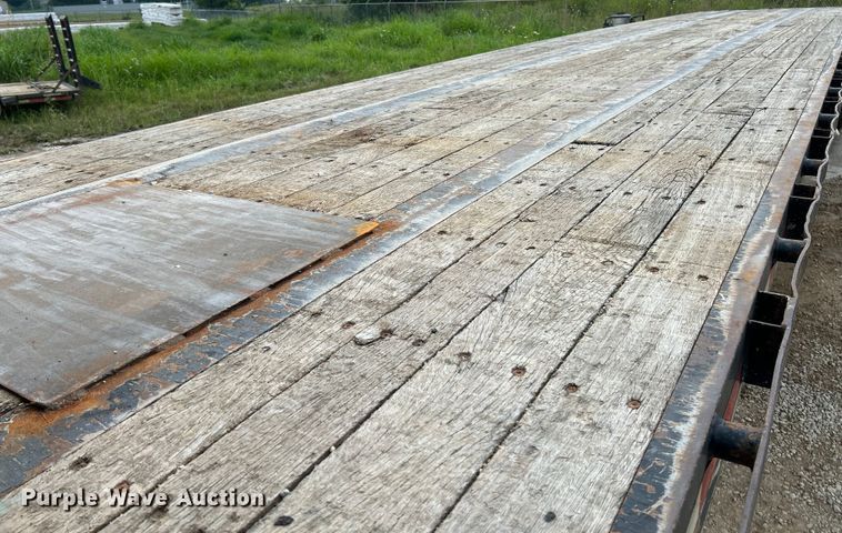 image for item OK9723 2007 Lufkin FL-II  flatbed trailer
