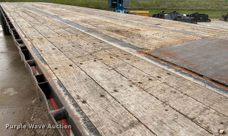 image for item OK9723 2007 Lufkin FL-II  flatbed trailer