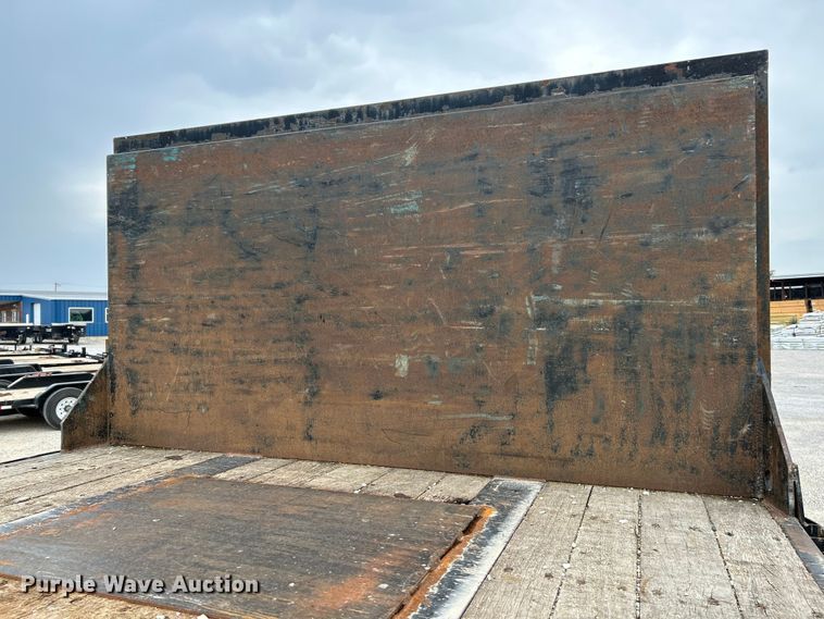 image for item OK9723 2007 Lufkin FL-II  flatbed trailer