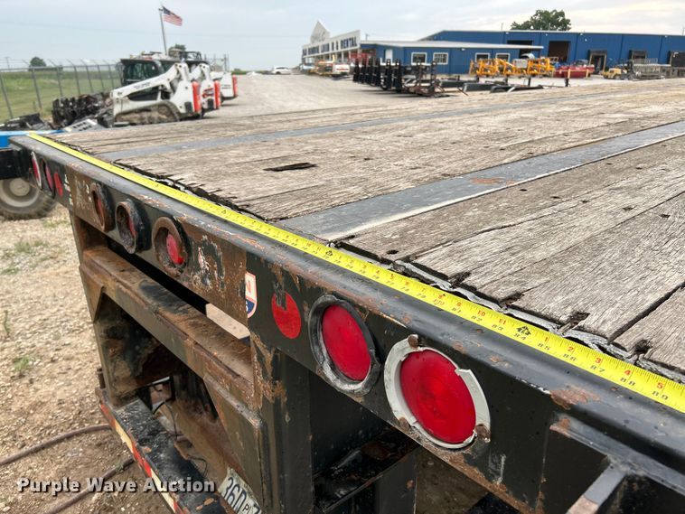 image for item OK9723 2007 Lufkin FL-II  flatbed trailer