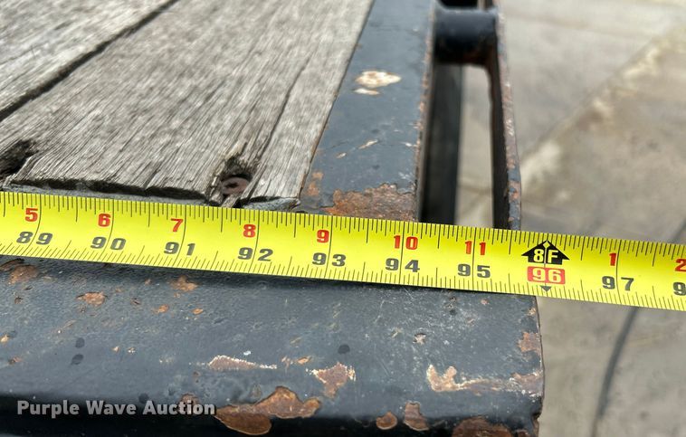 image for item OK9723 2007 Lufkin FL-II  flatbed trailer