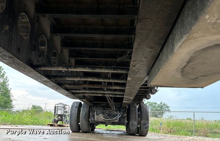 image for item OK9723 2007 Lufkin FL-II  flatbed trailer