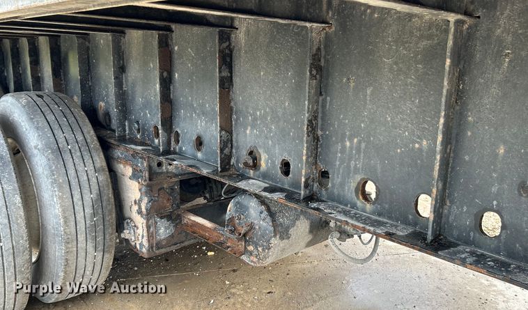 image for item OK9723 2007 Lufkin FL-II  flatbed trailer