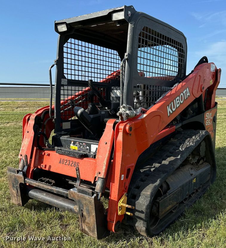 image for item DM0317 2020 Kubota  SVL65-2 tracked skid steer loader