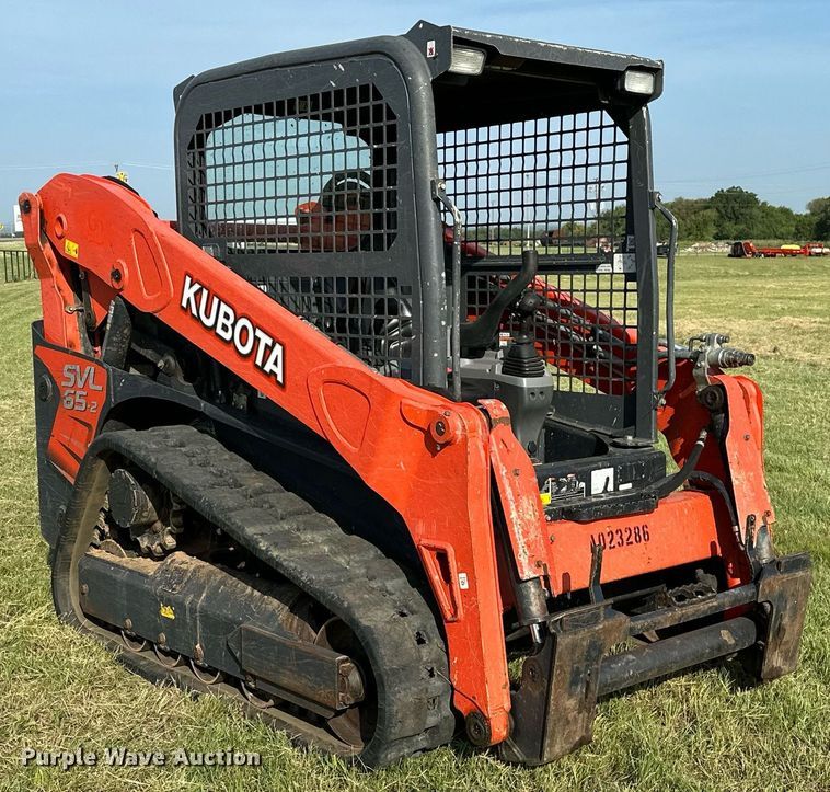 image for item DM0317 2020 Kubota  SVL65-2 tracked skid steer loader