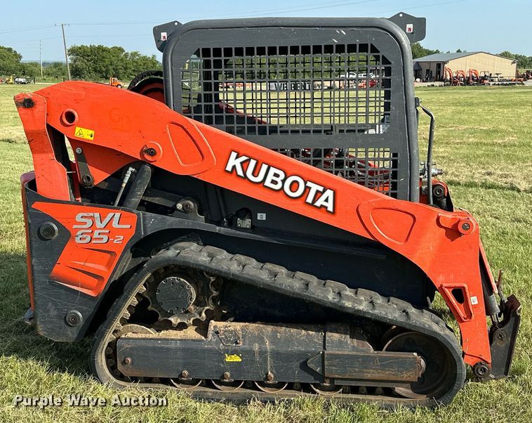 image for item DM0317 2020 Kubota  SVL65-2 tracked skid steer loader