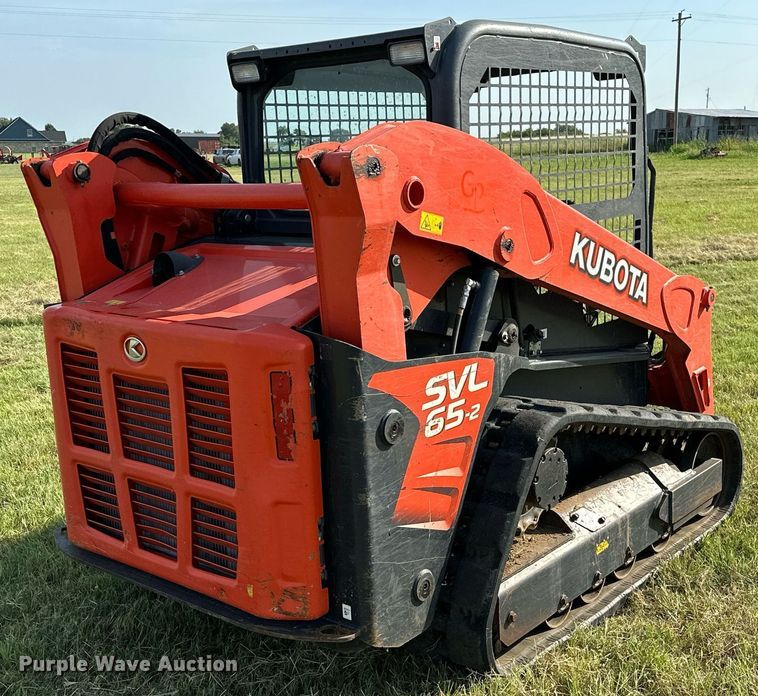 image for item DM0317 2020 Kubota  SVL65-2 tracked skid steer loader