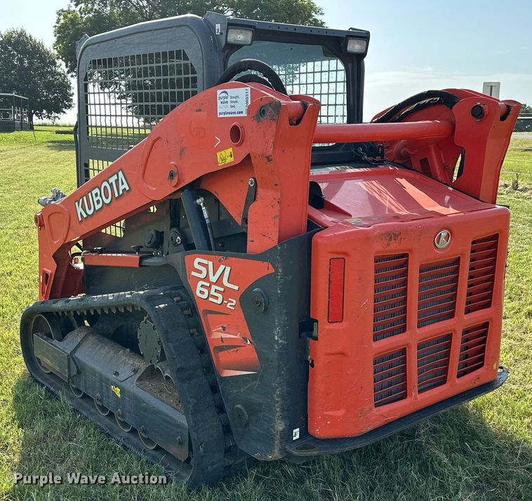 image for item DM0317 2020 Kubota  SVL65-2 tracked skid steer loader