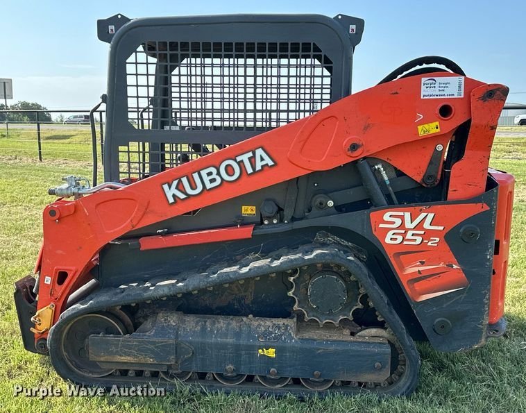 image for item DM0317 2020 Kubota  SVL65-2 tracked skid steer loader