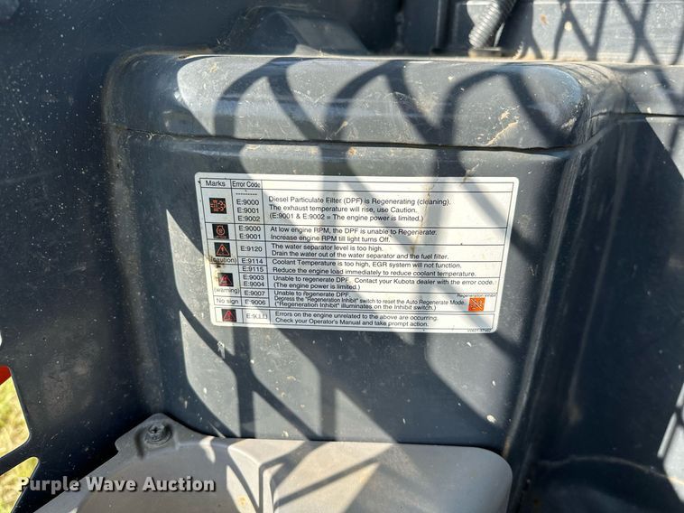 image for item DM0317 2020 Kubota  SVL65-2 tracked skid steer loader