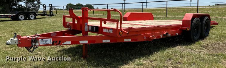 image for item DM0319 2020 PJ T6202 tilt deck utility trailer