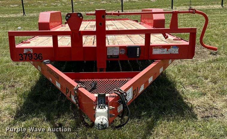 image for item DM0319 2020 PJ T6202 tilt deck utility trailer