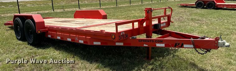 image for item DM0319 2020 PJ T6202 tilt deck utility trailer