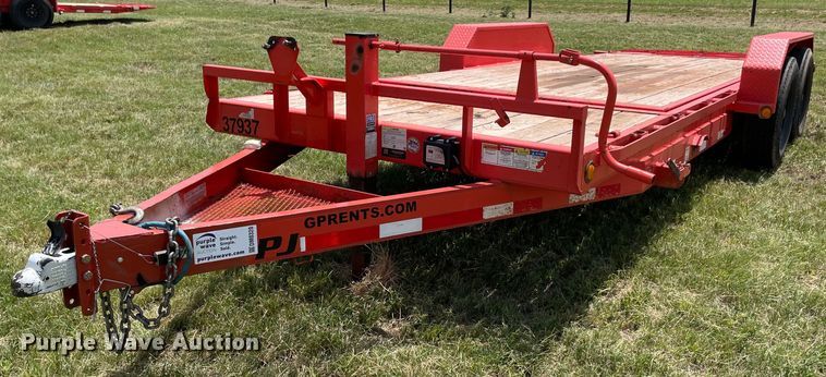 image for item DM0320 2020 PJ T6202 tilt deck utility trailer