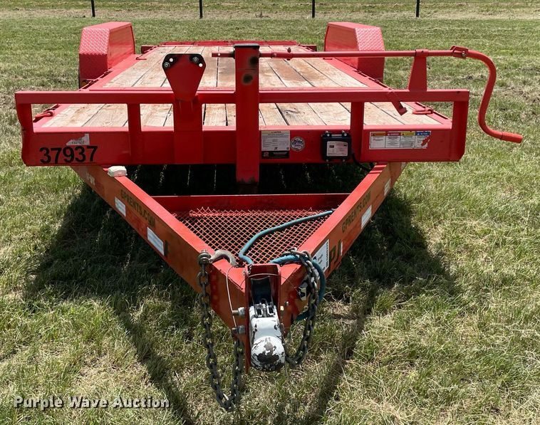 image for item DM0320 2020 PJ T6202 tilt deck utility trailer