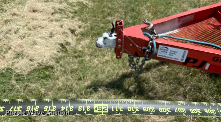 image for item DM0320 2020 PJ T6202 tilt deck utility trailer