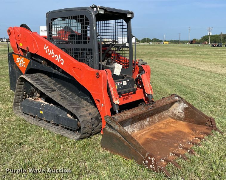 image for item DM0321 2021 Kubota SVL97-2 tracked skid steer loader