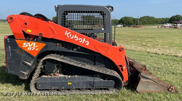 image for item DM0321 2021 Kubota SVL97-2 tracked skid steer loader