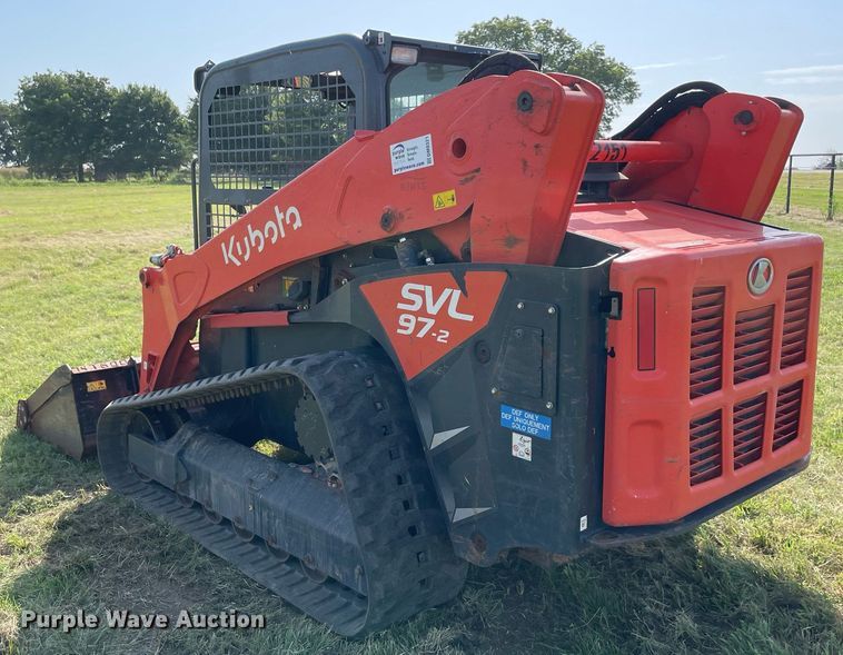 image for item DM0321 2021 Kubota SVL97-2 tracked skid steer loader