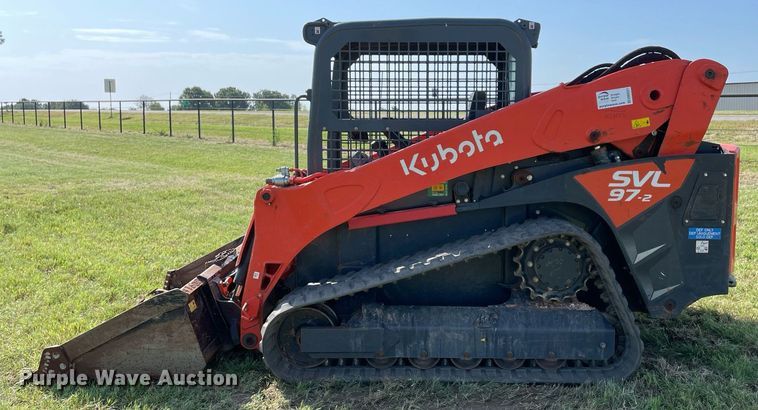 image for item DM0321 2021 Kubota SVL97-2 tracked skid steer loader