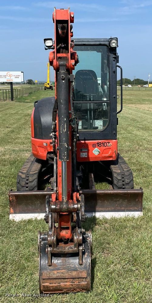 image for item DM0322 2020 Kubota  U35-4 mini excavator