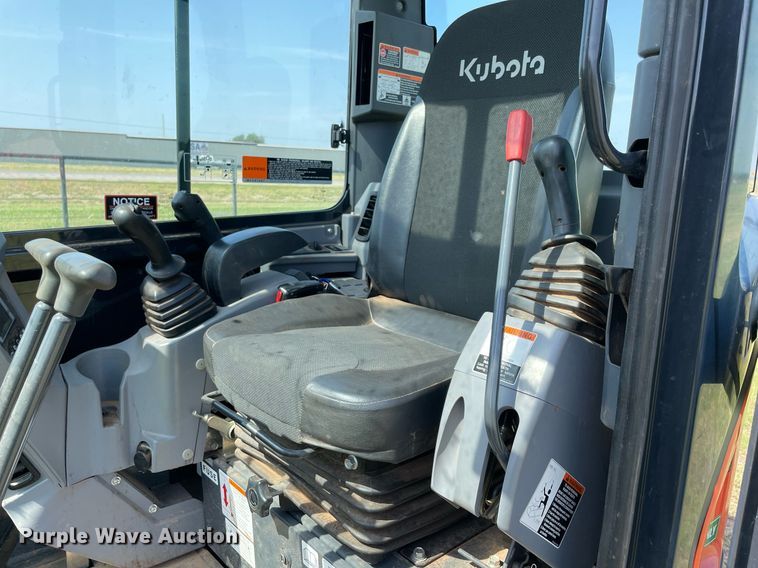 image for item DM0322 2020 Kubota  U35-4 mini excavator