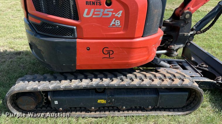 image for item DM0322 2020 Kubota  U35-4 mini excavator