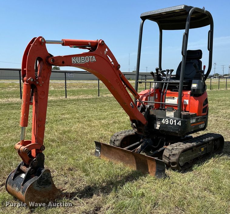 image for item DM0323 2019 Kubota  U17 mini excavator