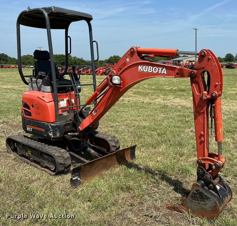 image for item DM0323 2019 Kubota  U17 mini excavator