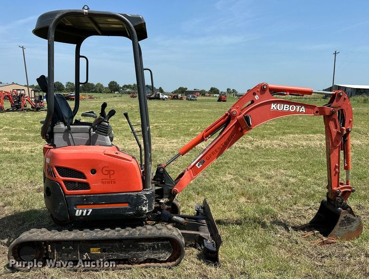 image for item DM0323 2019 Kubota  U17 mini excavator