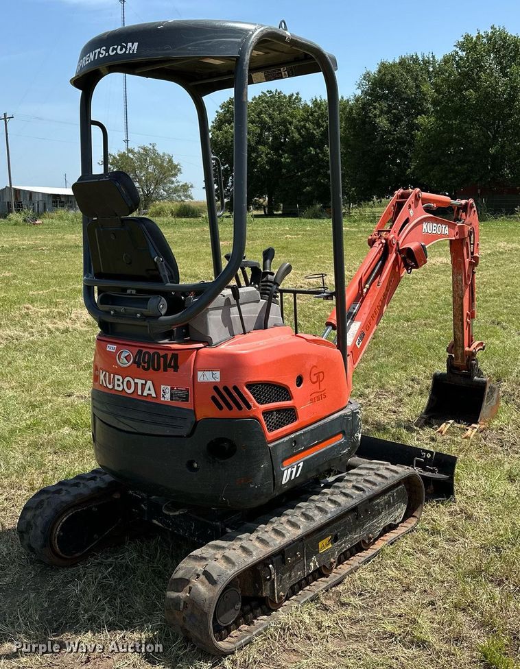 image for item DM0323 2019 Kubota  U17 mini excavator