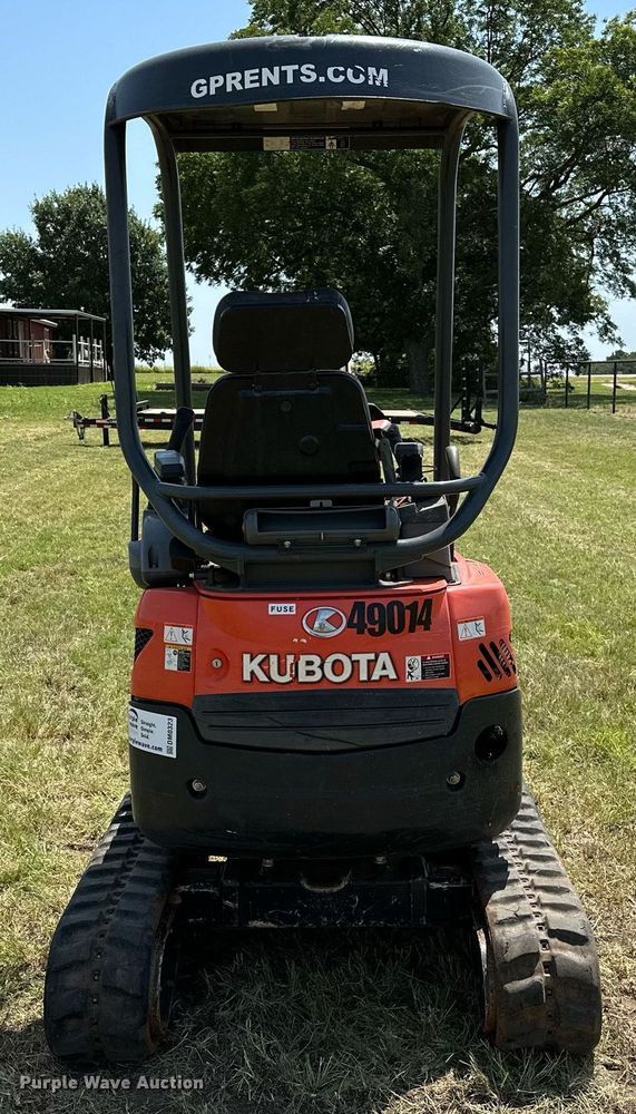 image for item DM0323 2019 Kubota  U17 mini excavator