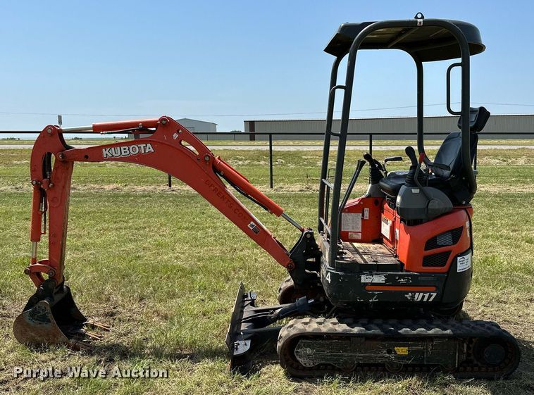 image for item DM0323 2019 Kubota  U17 mini excavator