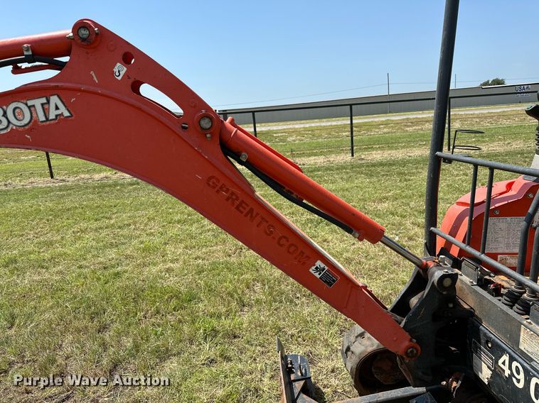 image for item DM0323 2019 Kubota  U17 mini excavator