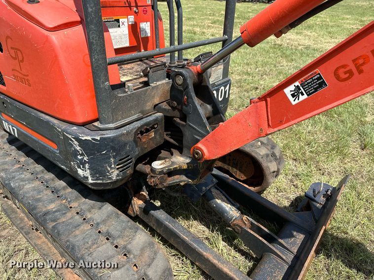 image for item DM0323 2019 Kubota  U17 mini excavator