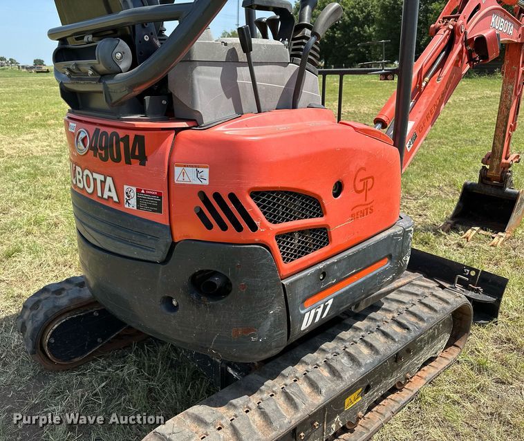 image for item DM0323 2019 Kubota  U17 mini excavator