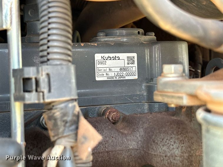 image for item DM0323 2019 Kubota  U17 mini excavator