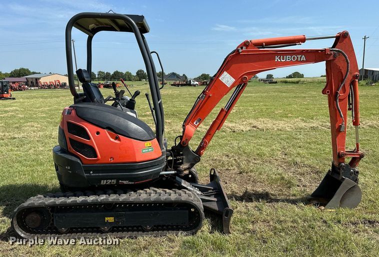 image for item DM0325 2020 Kubota  U25  mini excavator